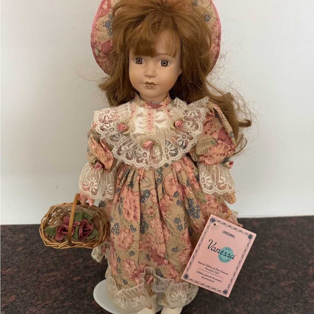 Vanessa Doll Collection Porcelain Doll